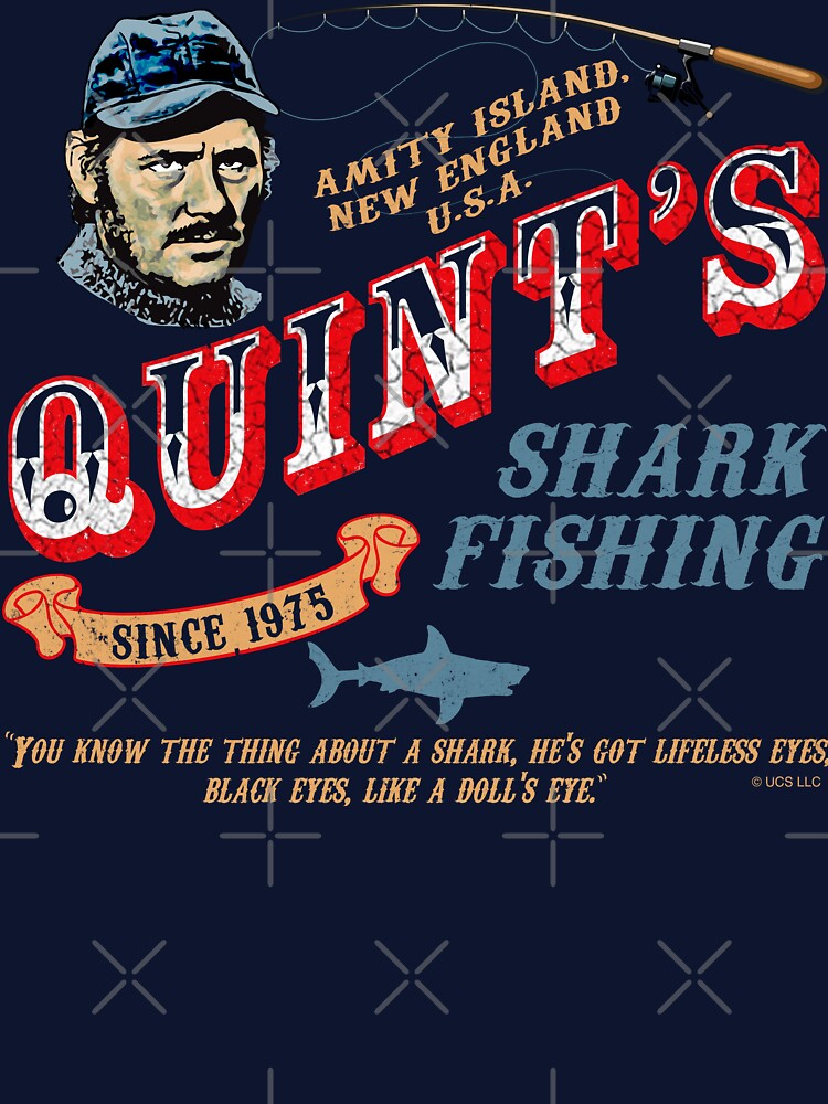 Quint's Shark Fishing Wood (Universal © UCS LLC) by Alema Art T-Shirts, Hoodie, Sweatshirt | BlankRebels.com (Image 3)