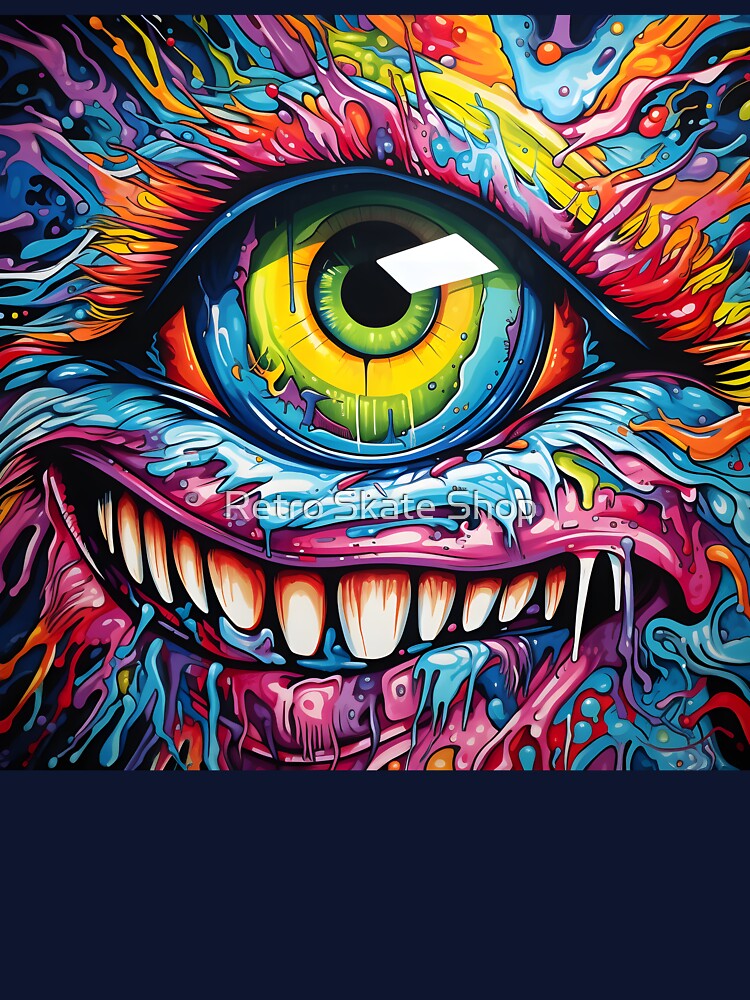 The Second Eye by Retro Skate Shop T-Shirts, Hoodie, Sweatshirt | BlankRebels.com (Image 3)