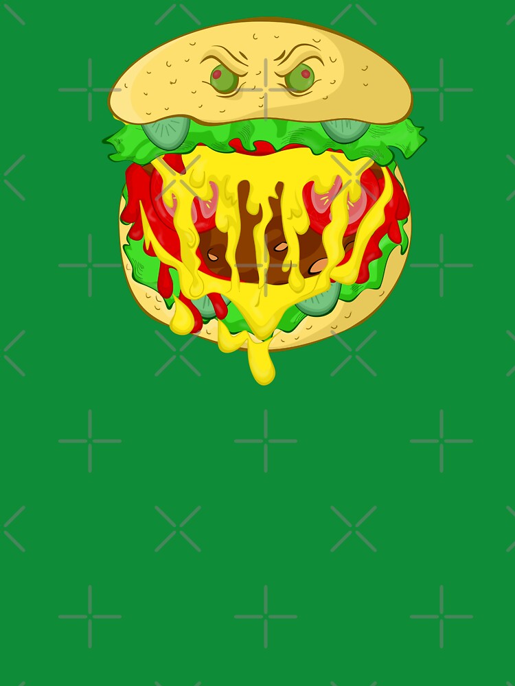 Monster Burger by Mariia Berezhna T-Shirts, Hoodie, Sweatshirt | BlankRebels.com (Image 3)