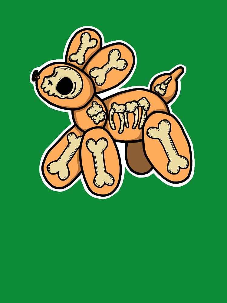 Skelly balloon dog by screaming-wisp T-Shirts, Hoodie, Sweatshirt | BlankRebels.com (Image 3)