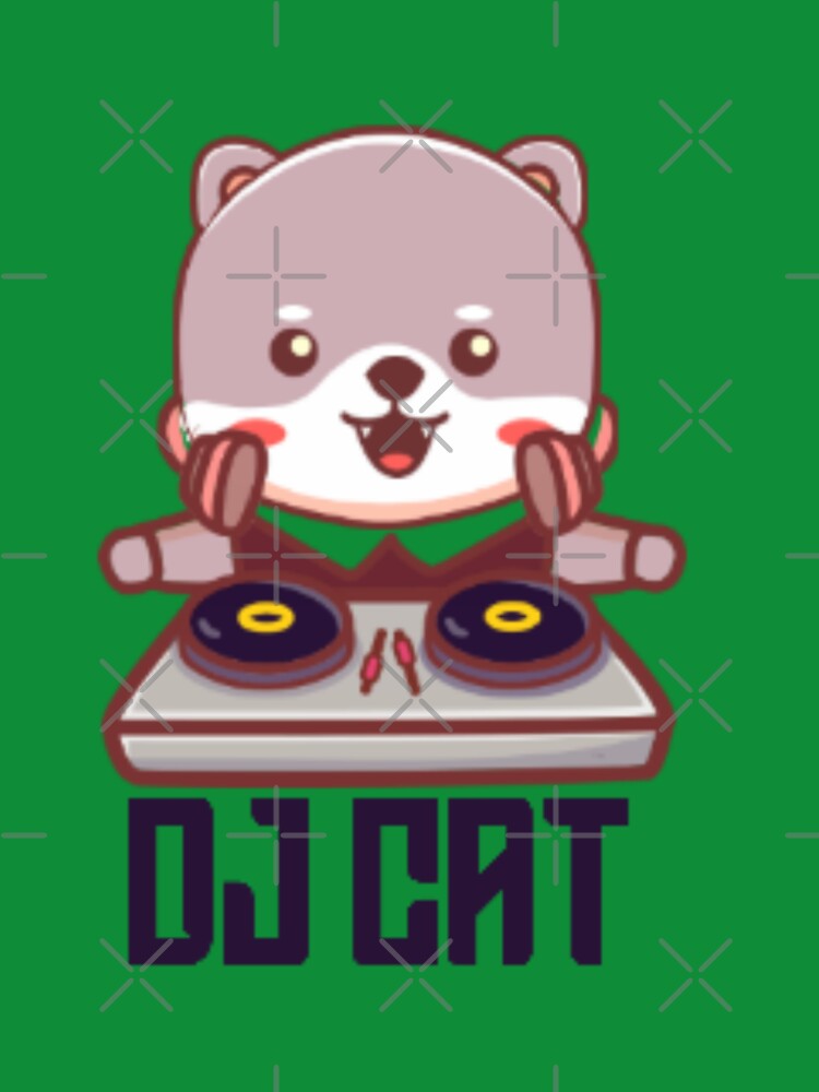 DJ Cat by Moni3572 T-Shirts, Hoodie, Sweatshirt | BlankRebels.com (Image 3)