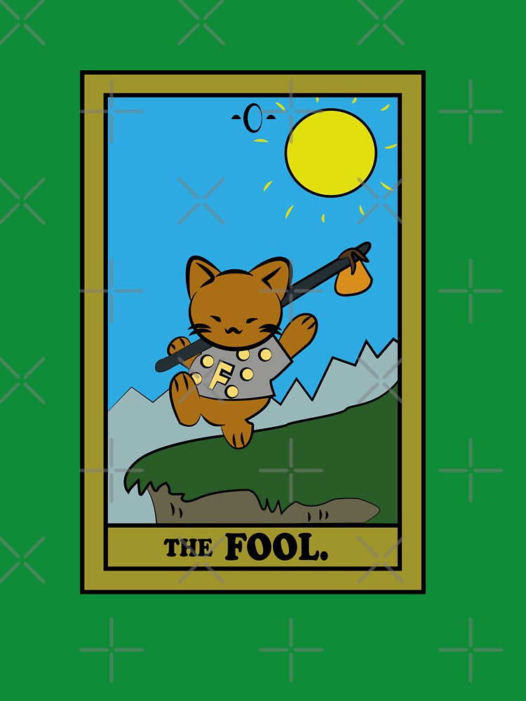 TAROT CARDS | THE FOOL. | CAT by FalconLifeStore T-Shirts, Hoodie, Sweatshirt | BlankRebels.com (Image 3)