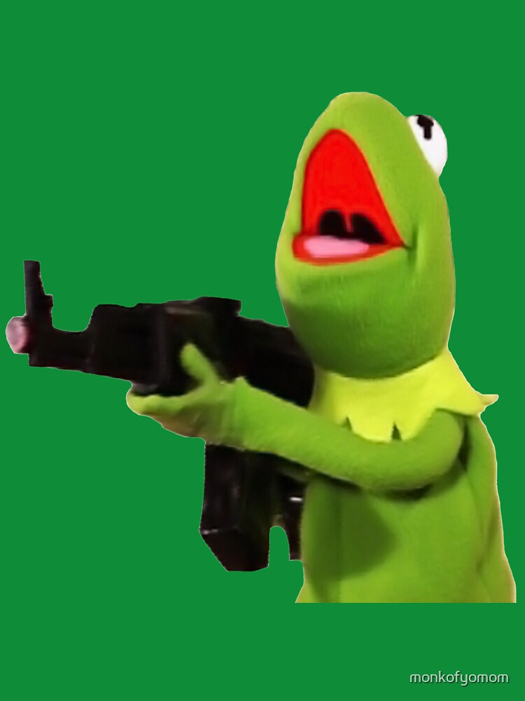 Kermit Frog Gun T-Shirts, Hoodie, Sweatshirt