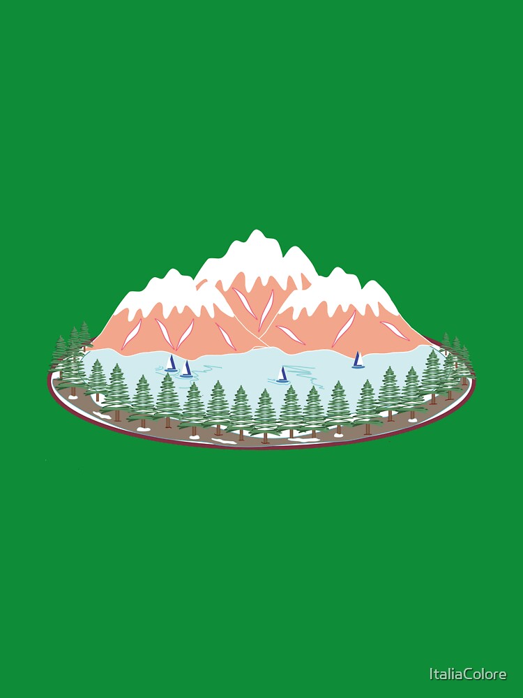 SNOWY MOUNTAIN by ItaliaColore T-Shirts, Hoodie, Sweatshirt | BlankRebels.com (Image 3)