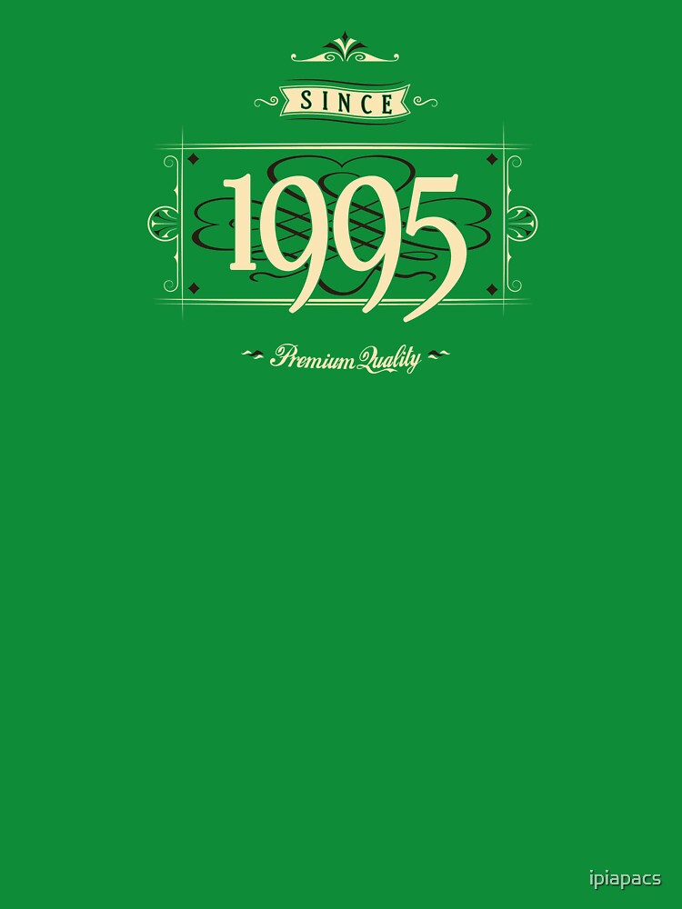 Since 1995 (Cream&Choco) by ipiapacs T-Shirts, Hoodie, Sweatshirt | BlankRebels.com (Image 3)