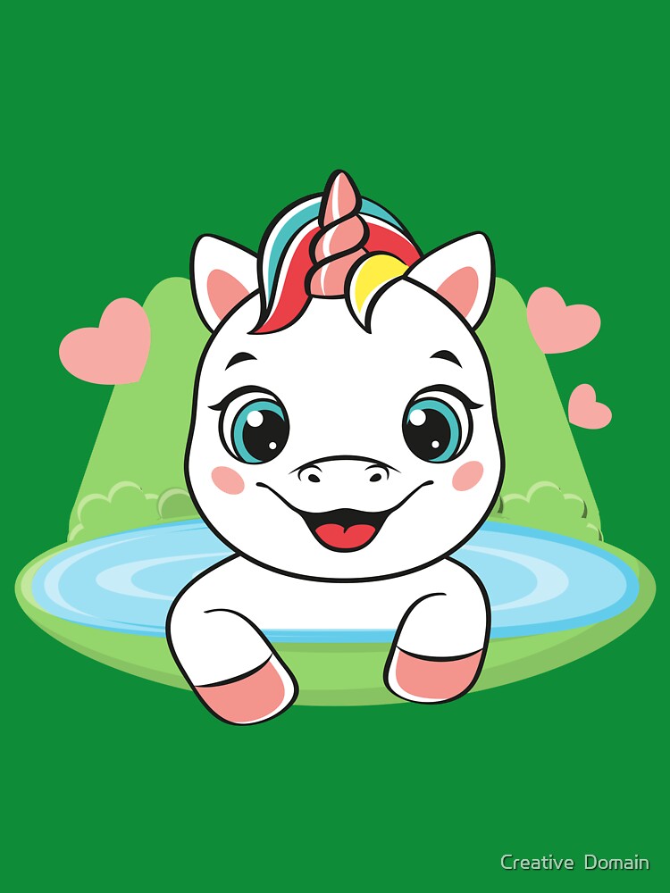 “ Cute Unicorn/ "A Magical Unicorn Journey: Experiencing the Joy of Being a Unicorn Lover"!”. by Creative ... (Image 3)