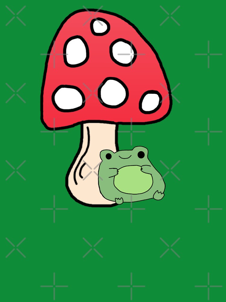 Mushroom and Frog Sticker by Cosmic Detour T-Shirts, Hoodie, Sweatshirt | BlankRebels.com (Image 3)