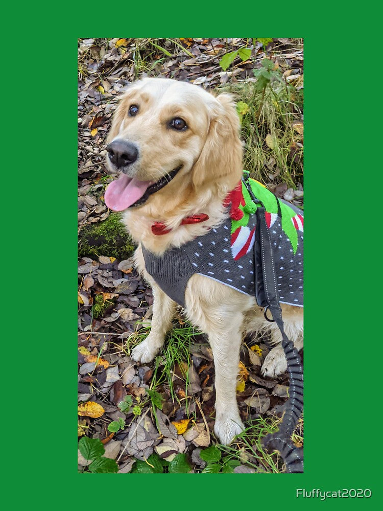 Golden retriever smile by Fluffycat2020 T-Shirts, Hoodie, Sweatshirt | BlankRebels.com (Image 3)