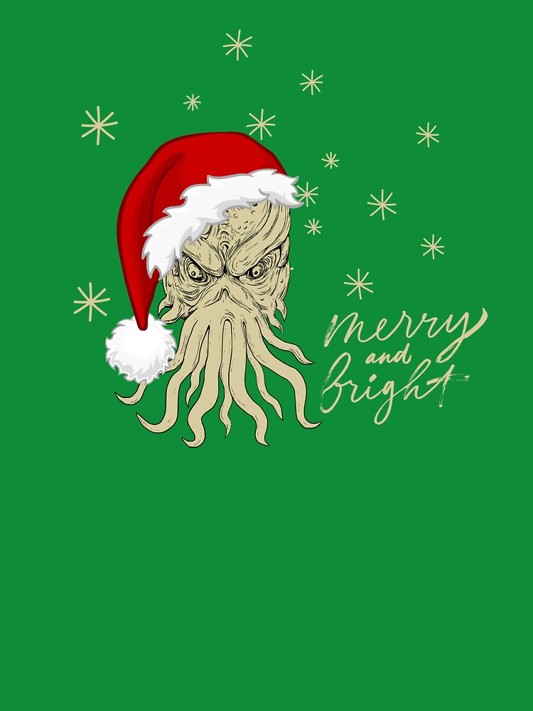 Squid Claus - Holiday Sea Creature by IFIOgirl T-Shirts, Hoodie, Sweatshirt | BlankRebels.com (Image 3)