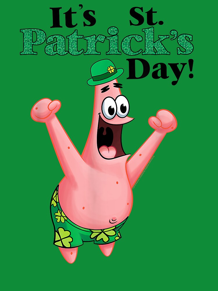 Spongebob St Patrick's Day by zuzinstr T-Shirts, Hoodie, Sweatshirt | BlankRebels.com (Image 3)