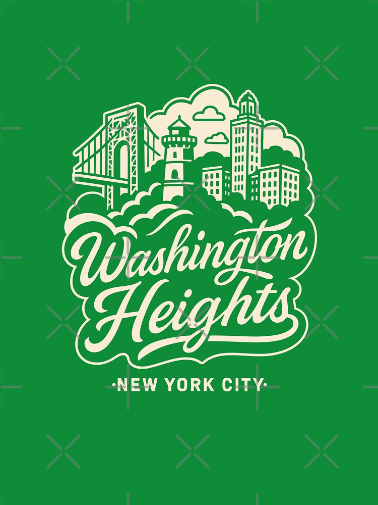 Washington Heights Neighborhood by Boogosh T-Shirts, Hoodie, Sweatshirt | BlankRebels.com (Image 3)