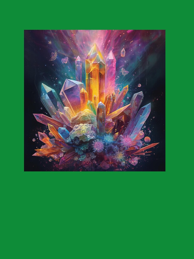 Crystal Energy Rising by Nela Creative Lab T-Shirts, Hoodie, Sweatshirt | BlankRebels.com (Image 3)
