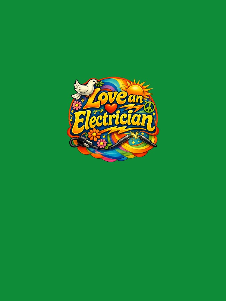 Love an Electrician Design by thesparkystore T-Shirts, Hoodie, Sweatshirt | BlankRebels.com (Image 3)