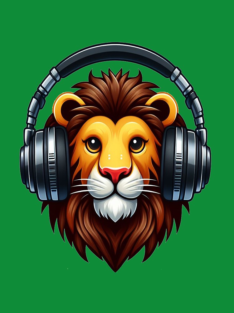 Dj lion Headphones by maheart83 T-Shirts, Hoodie, Sweatshirt | BlankRebels.com (Image 3)