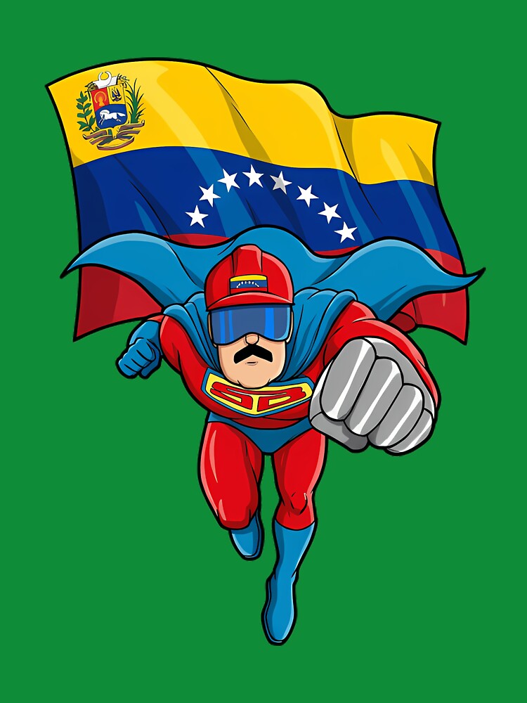 Superbigote Venezuelas Superhero Protector by BlackHat-07 T-Shirts, Hoodie, Sweatshirt | BlankRebels.com (Image 3)