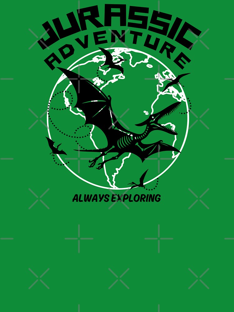 Jurassic Adventure - Always Exploring - Flying Pterosaur by The magic  Yellow bus T-Shirts, Hoodie, Sweatshirt (Image 3)