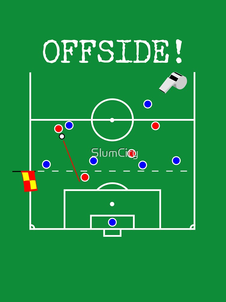 Offside - Football Soccer Rule Explained by SlumCity T-Shirts, Hoodie, Sweatshirt | BlankRebels.com (Image 3)