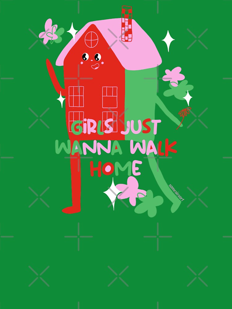girls just wanna walk home by samesiesart T-Shirts, Hoodie, Sweatshirt | BlankRebels.com (Image 3)