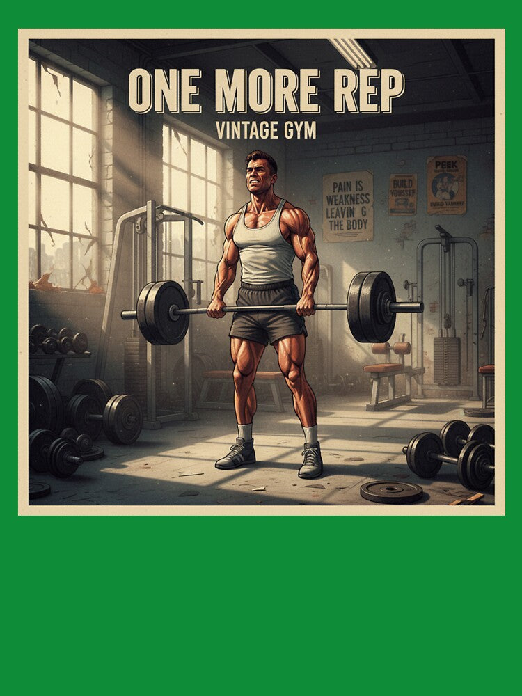 ONE MORE REP. OLD SCHOOL by MaciejErdon