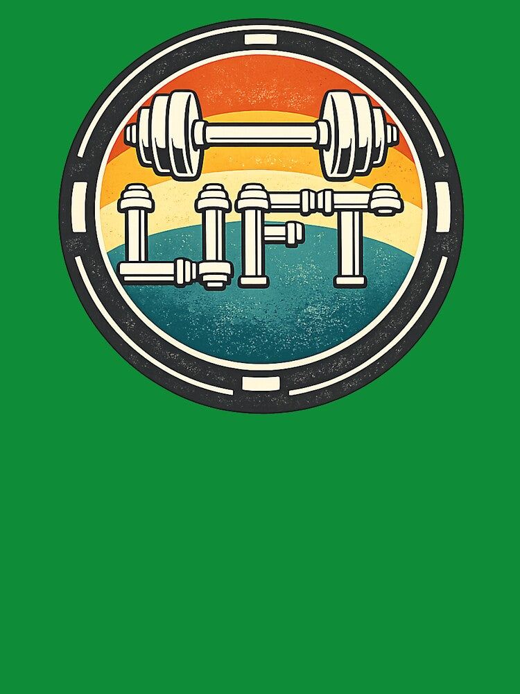 Weightlifting Plate Gradient by NightFoxRB T-Shirts, Hoodie, Sweatshirt | BlankRebels.com (Image 3)