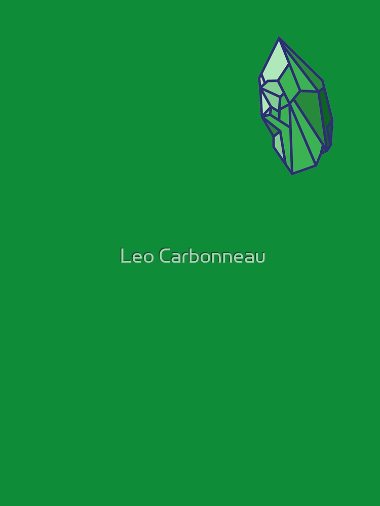 Green Crystal by Leo Carbonneau T-Shirts, Hoodie, Sweatshirt | BlankRebels.com (Image 3)