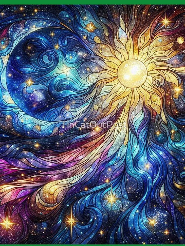 Kaleidoscope Universe by TinCatOutPost T-Shirts, Hoodie, Sweatshirt | BlankRebels.com (Image 3)