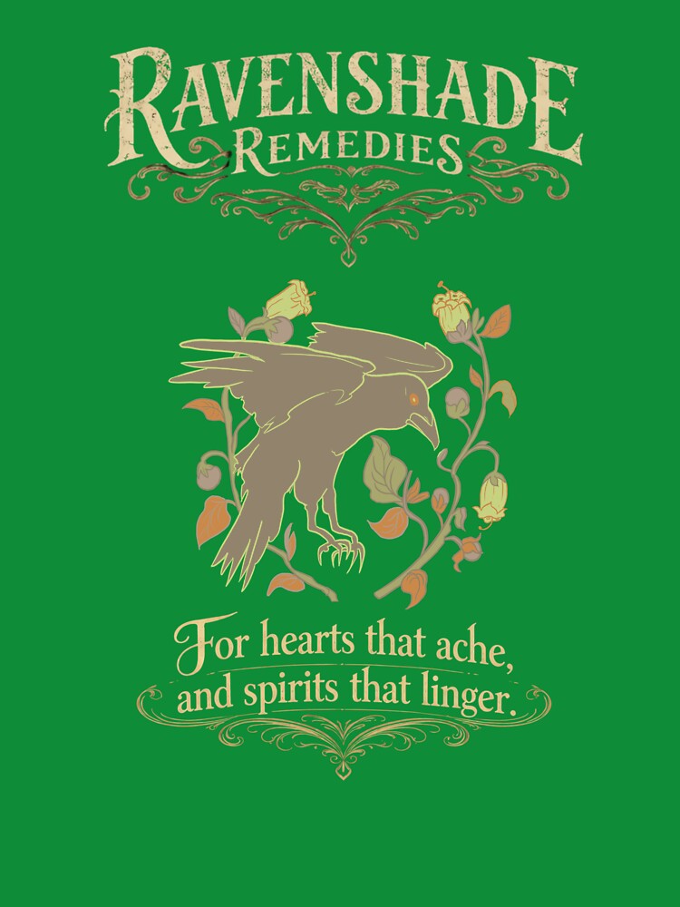 Ravenshade Remedies - The Raven by ArtbyClarkie T-Shirts, Hoodie, Sweatshirt | BlankRebels.com (Image 3)