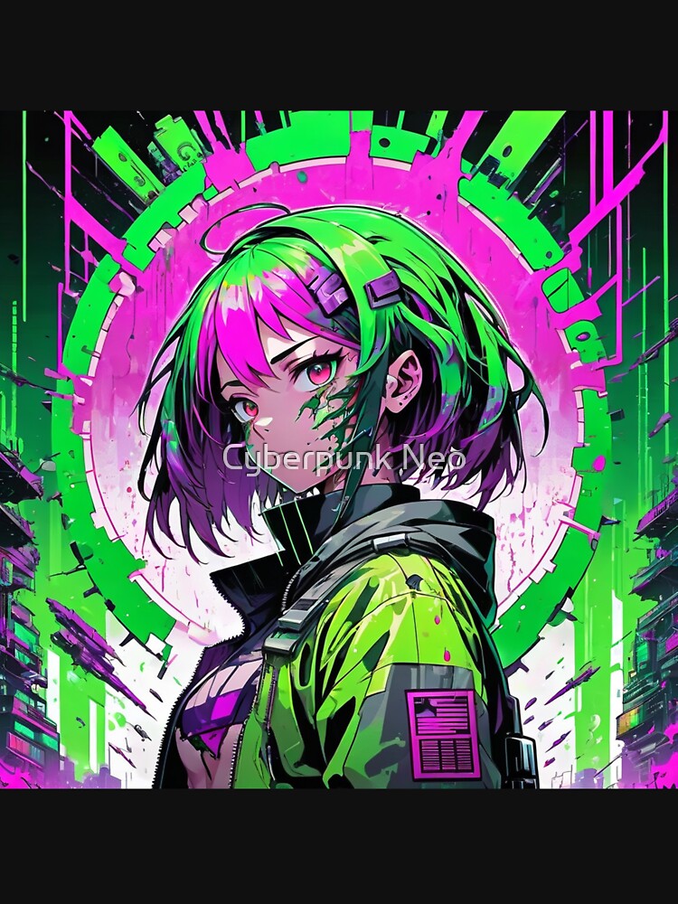 Cyberpunk Anime Girl 6 by Cyberpunk Neo