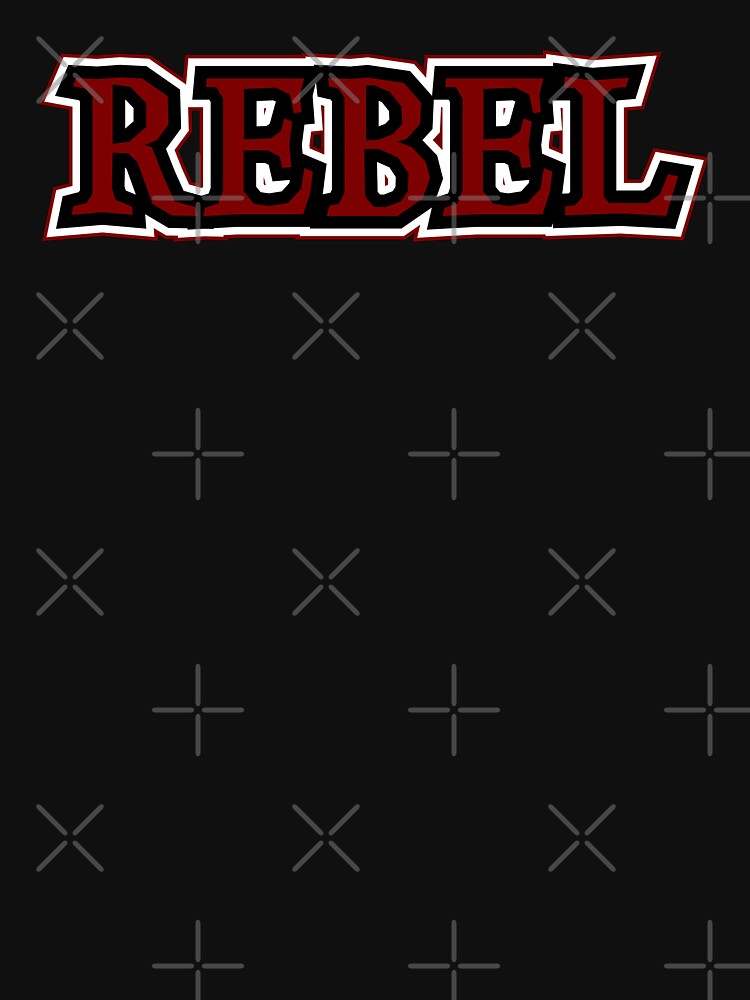 Rebel - Cool Rebel Typography Design by WIZECROW T-Shirts, Hoodie, Sweatshirt | BlankRebels.com (Image 3)
