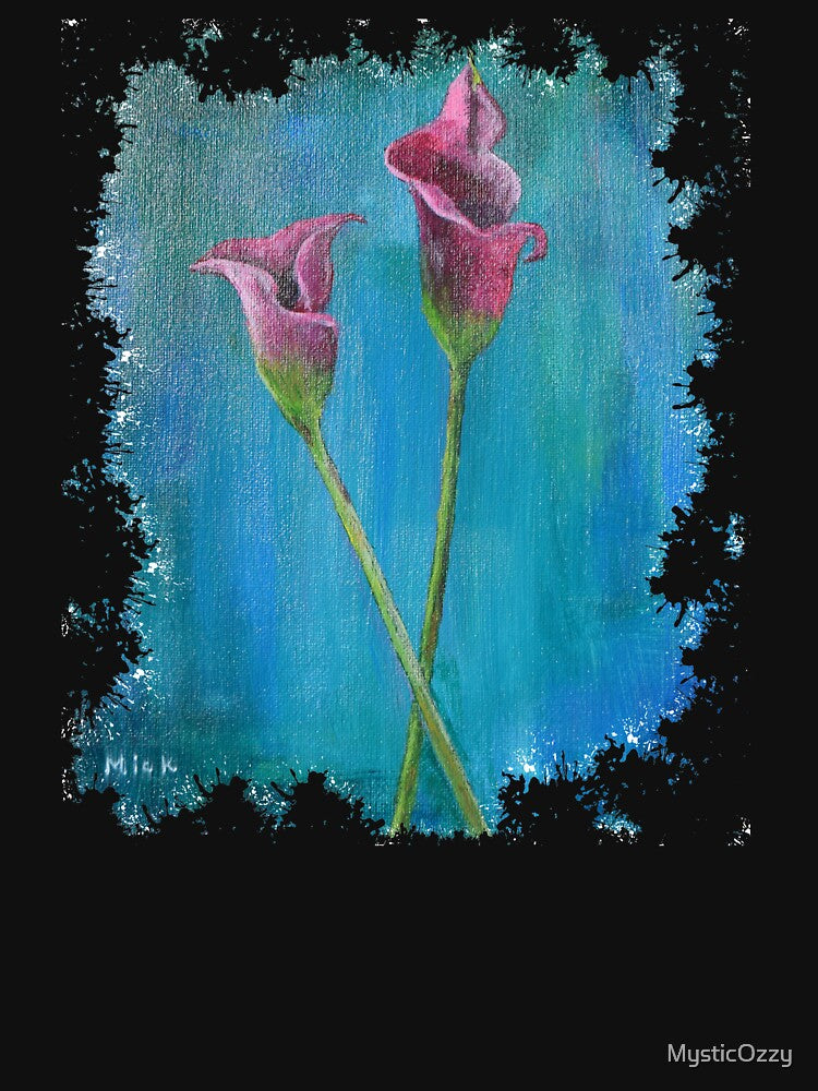 Calla Lilies Print by MysticOzzy T-Shirts, Hoodie, Sweatshirt | BlankRebels.com (Image 3)