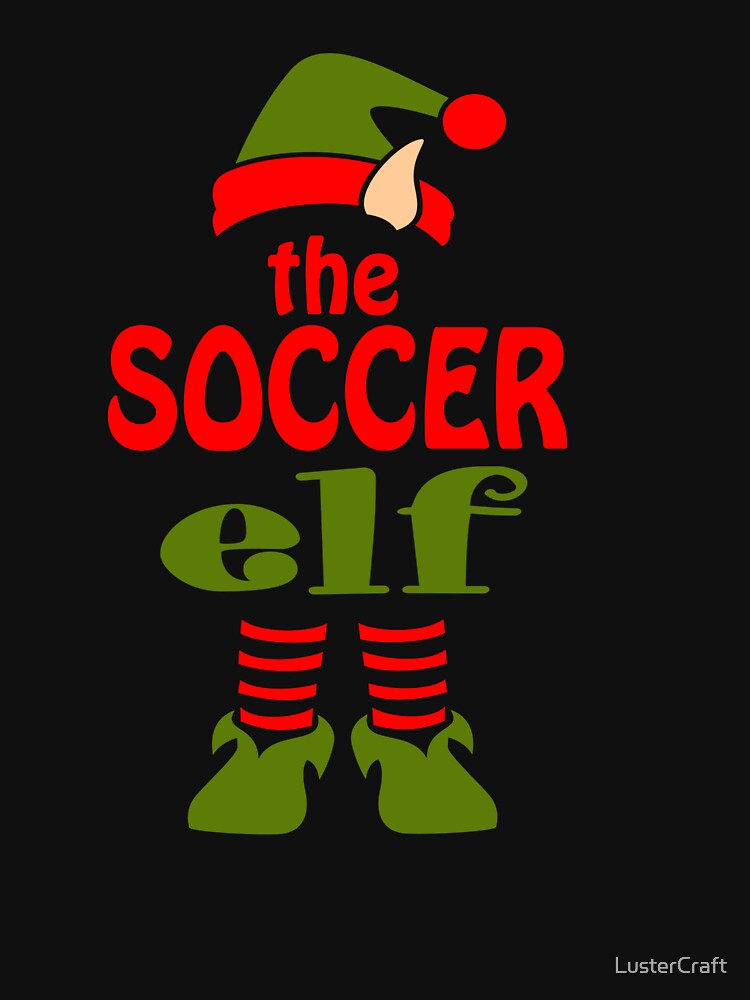 Soccer, Elf, Xmas, Christmas by LusterCraft