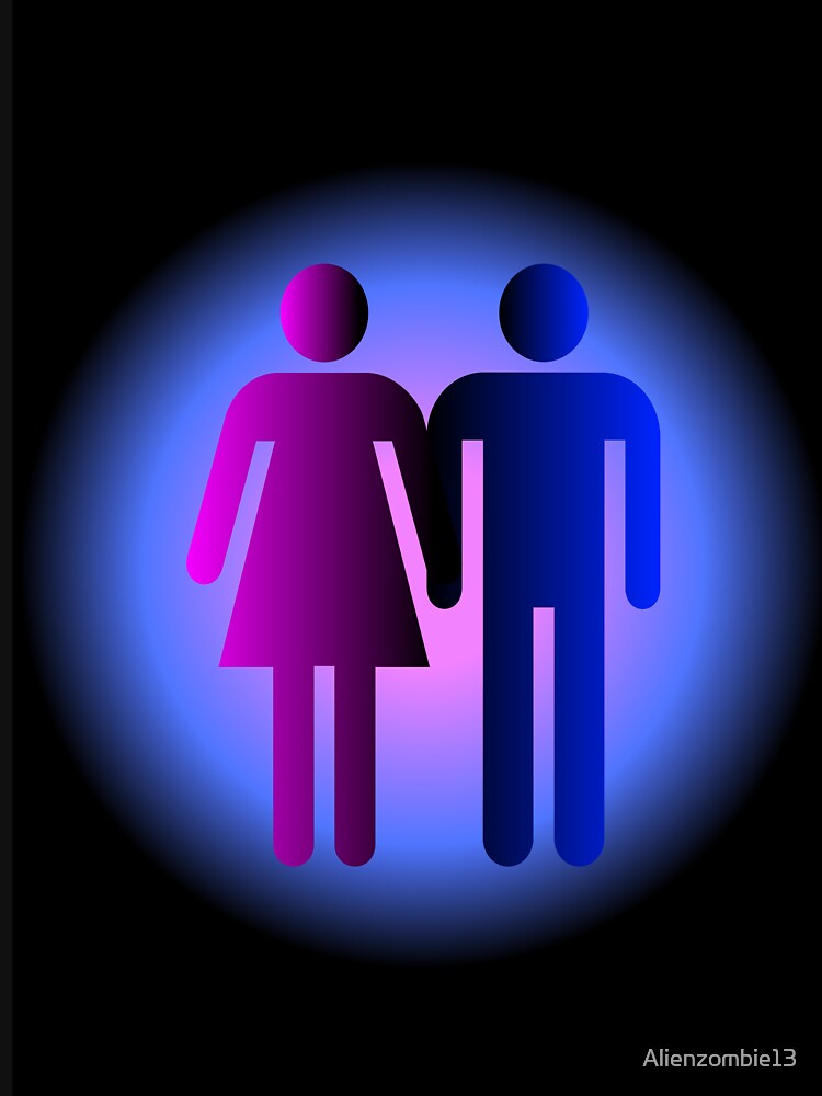 Boy and Girl Couple Symbol by Alienzombie13 T-Shirts, Hoodie, Sweatshirt | BlankRebels.com (Image 3)