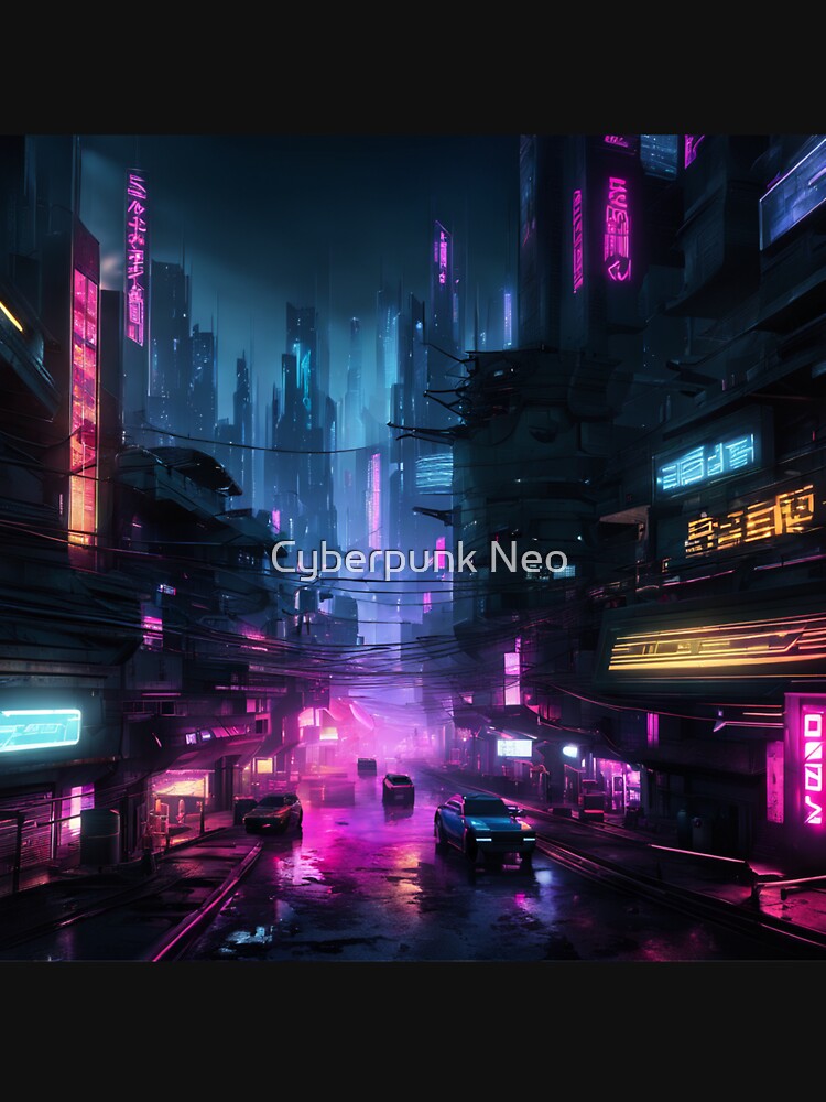 Cyberpunk Night City Art #8 by Cyberpunk Neo