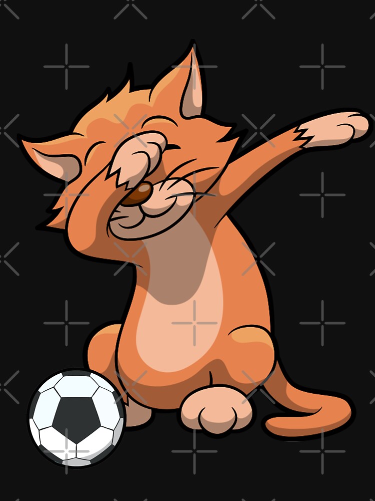 Dabbing Soccer Cat by frittata
