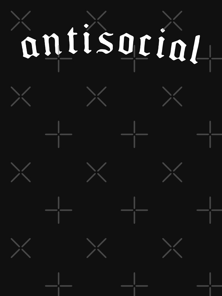 Antisocial moms club,Antisocial&Antisocial moms2022,Antisocial, Funny,Antisocial moms by Sophistical T-Shirts,... (Image 3)