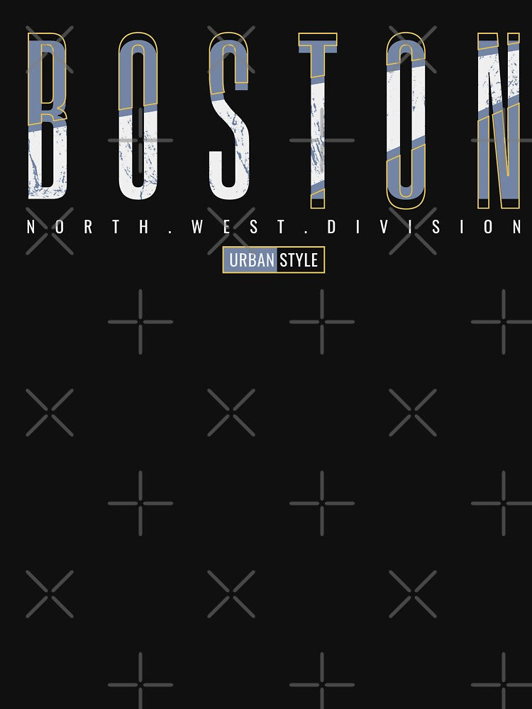 Boston Massachusetts Urban Street Wear by Sunnyhova T-Shirts, Hoodie, Sweatshirt | BlankRebels.com (Image 3)