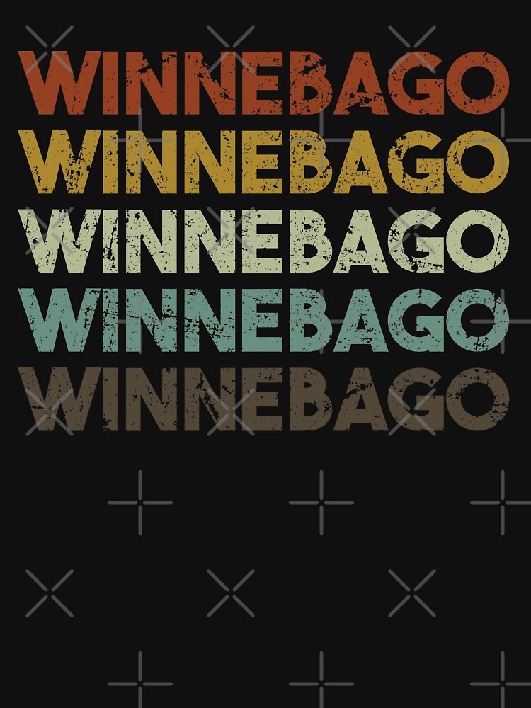 Retro Winnebago Illinois by Si Li