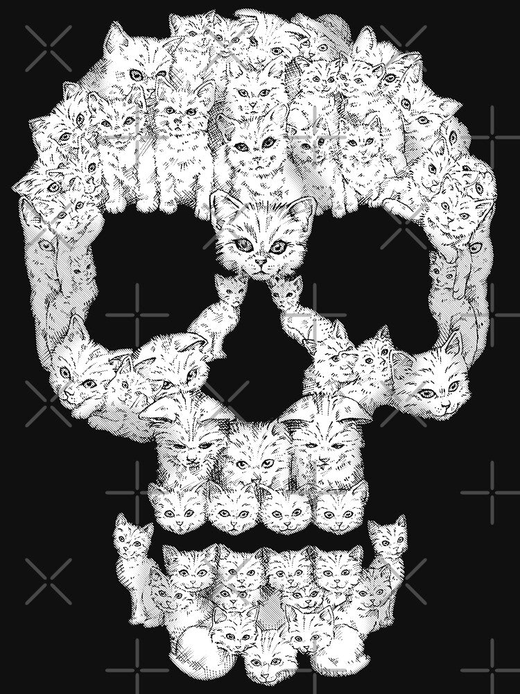 Skulls are for Pussies by harebrained T-Shirts, Hoodie, Sweatshirt | BlankRebels.com (Image 3)