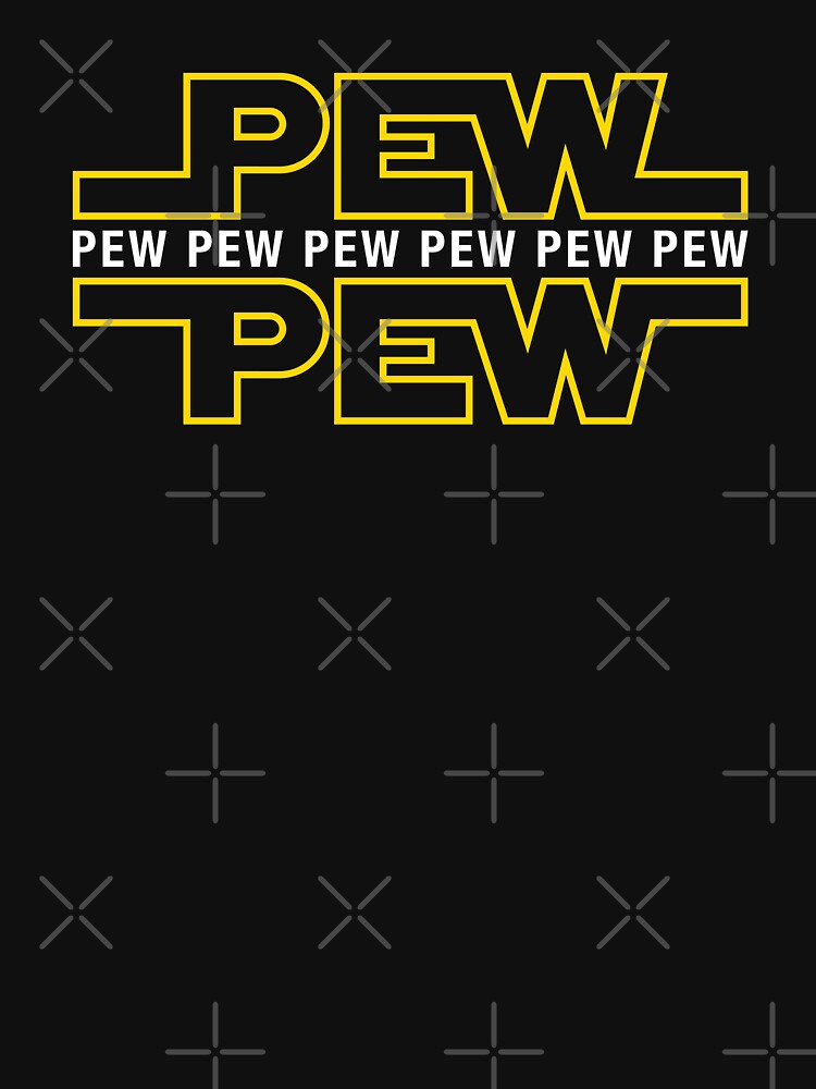 Pew Pew Pew by Candywrap Studio T-Shirts, Hoodie, Sweatshirt | BlankRebels.com (Image 3)