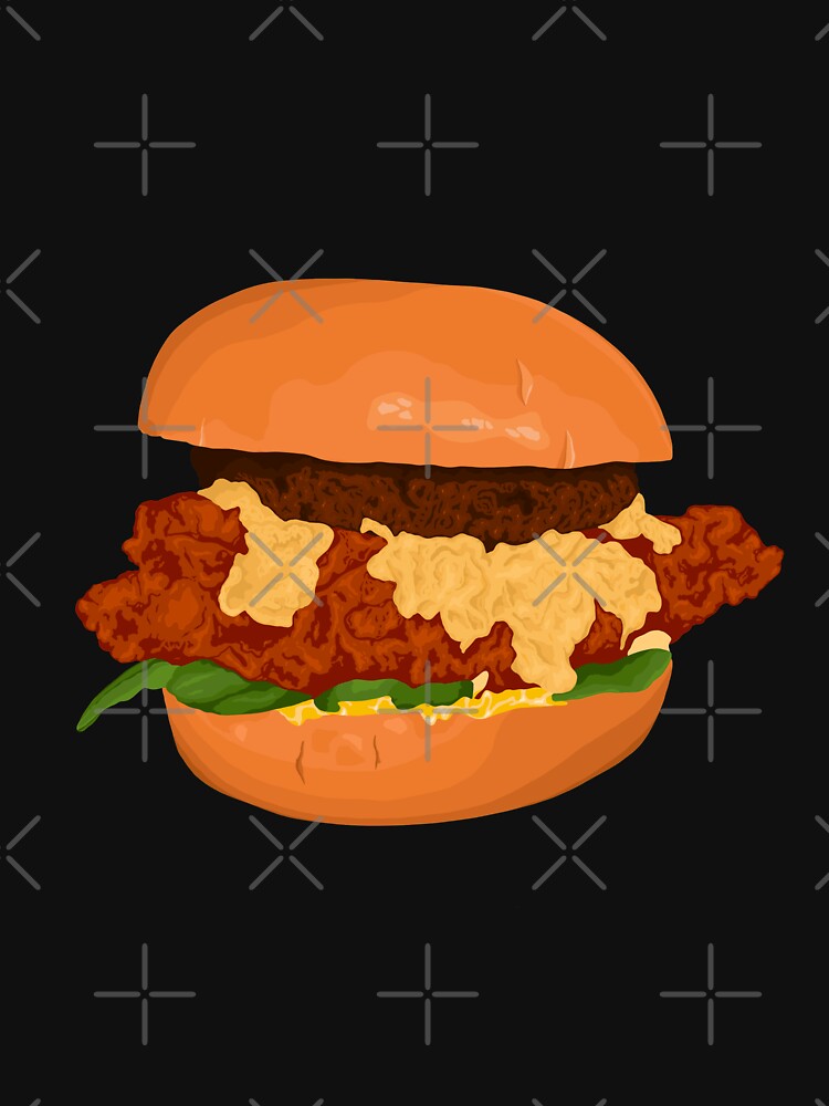 Stacked cartoon burger by tsfea T-Shirts, Hoodie, Sweatshirt | BlankRebels.com (Image 3)