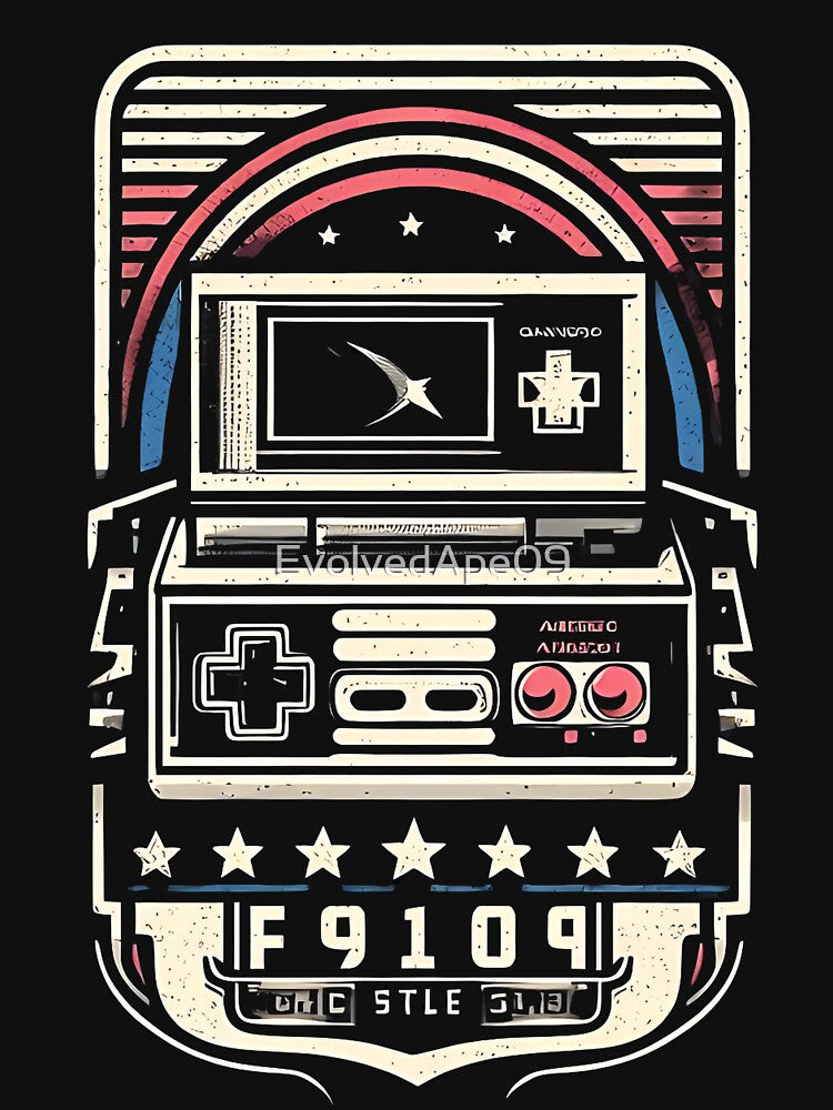 Retro Gaming Controller by Evolved Ape T-Shirts, Hoodie, Sweatshirt | BlankRebels.com (Image 3)