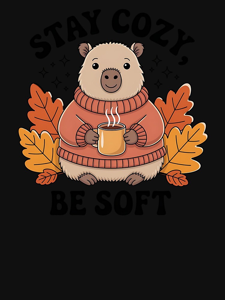 Stay Cozy Capybara – Cute Cozy Capybara T-Shirts, Hoodie, Sweatshirt