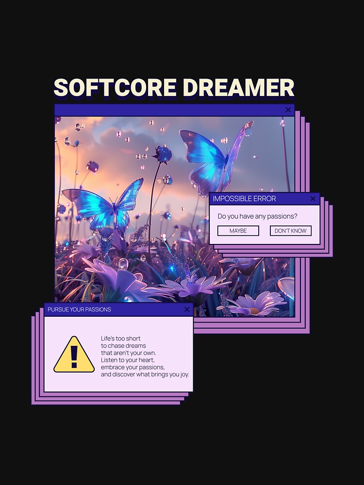 Softcore Dreamer by Eccentriquee T-Shirts, Hoodie, Sweatshirt | BlankRebels.com (Image 3)