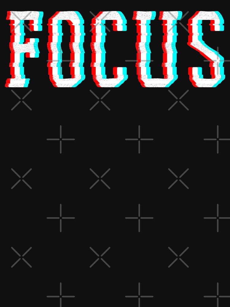 Focus Optical Illusion Trippy Motivational by ThreeFngrs T-Shirts, Hoodie, Sweatshirt | BlankRebels.com (Image 3)