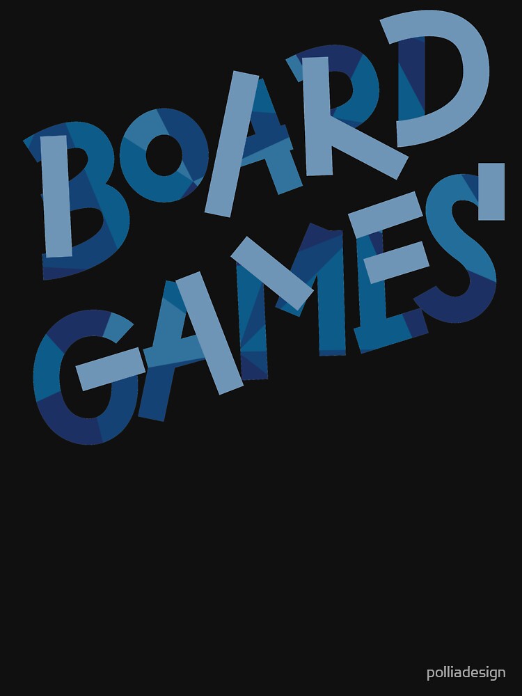 Board Games Blue by polliadesign T-Shirts, Hoodie, Sweatshirt | BlankRebels.com (Image 3)