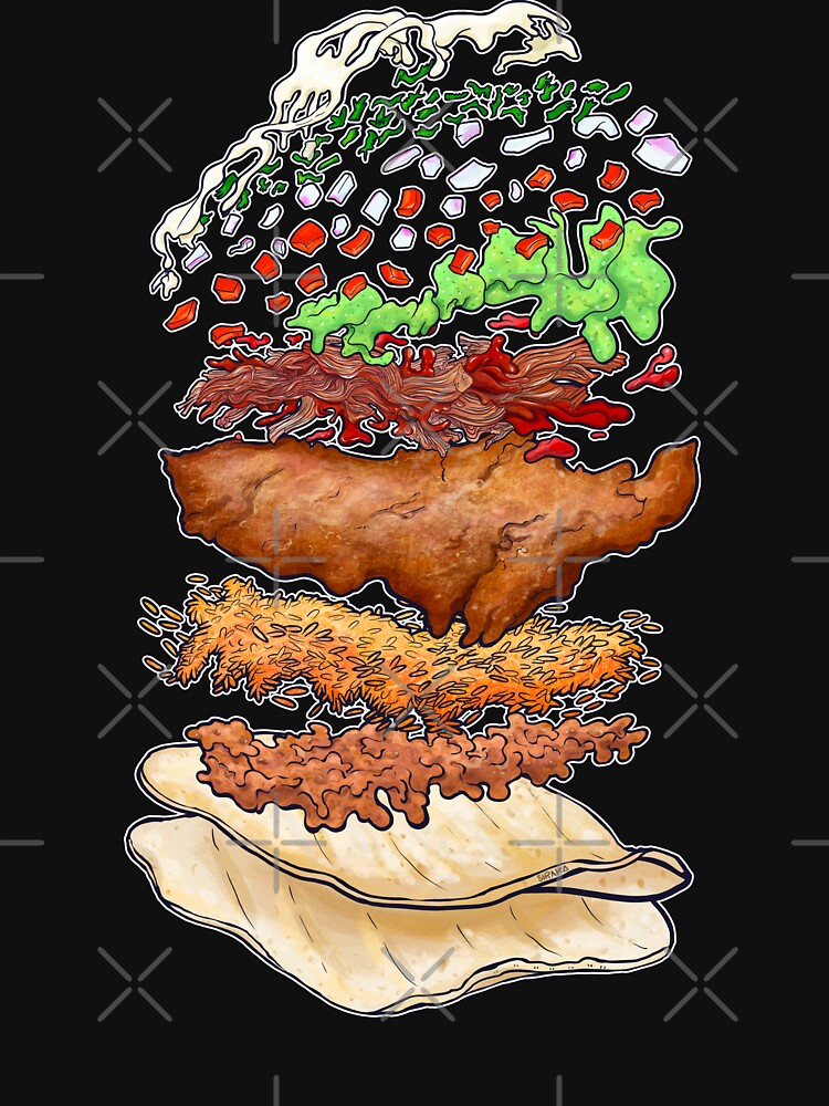 tacos varios de tijuana by SIRAKIRI T-Shirts, Hoodie, Sweatshirt | BlankRebels.com (Image 3)