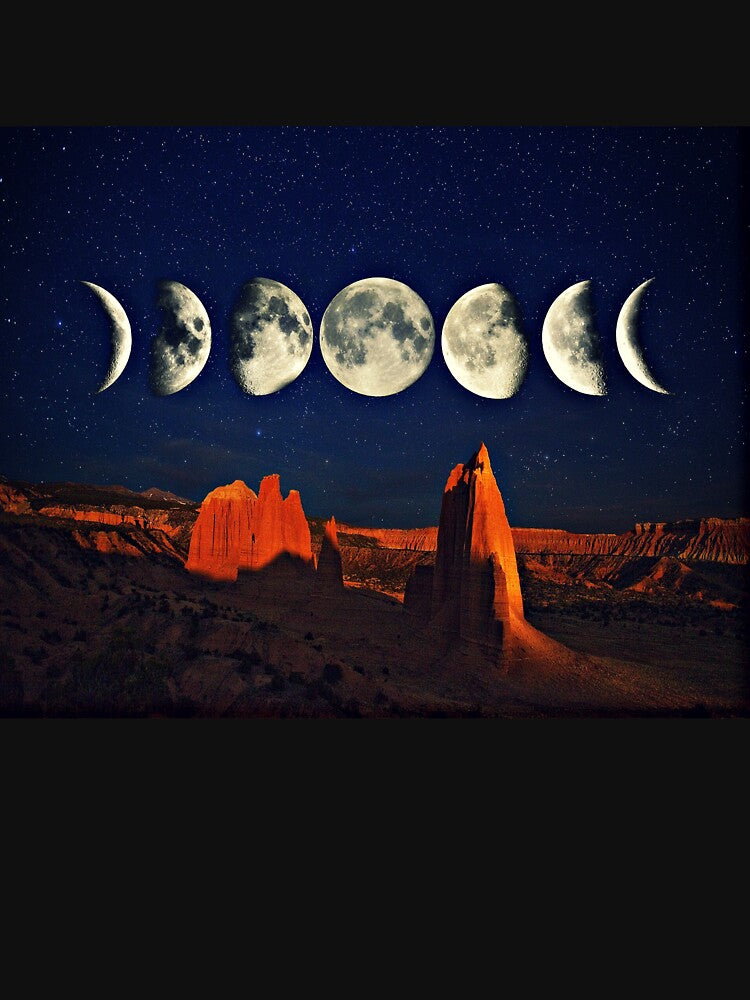MOON PHASE by hannahahkane T-Shirts, Hoodie, Sweatshirt | BlankRebels.com (Image 3)