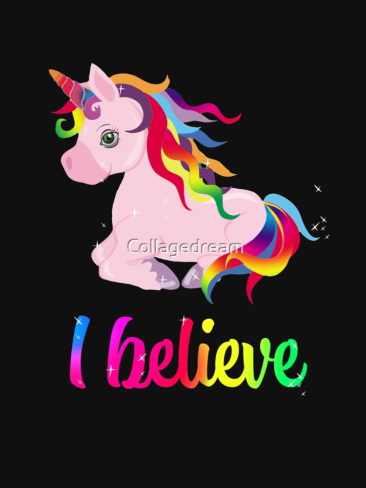 I believe in Unicorn Power by Collagedream T-Shirts, Hoodie, Sweatshirt | BlankRebels.com (Image 3)