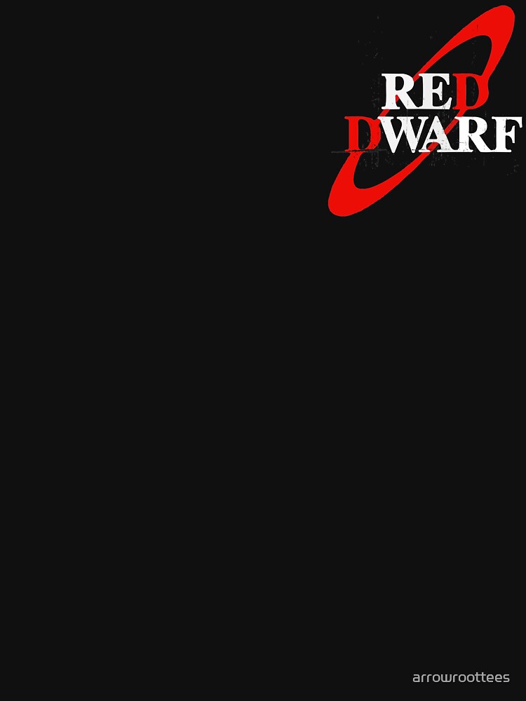 Red Dwarf Distressed Logo Pocket Position by arrowroottees T-Shirts, Hoodie, Sweatshirt | BlankRebels.com (Image 3)