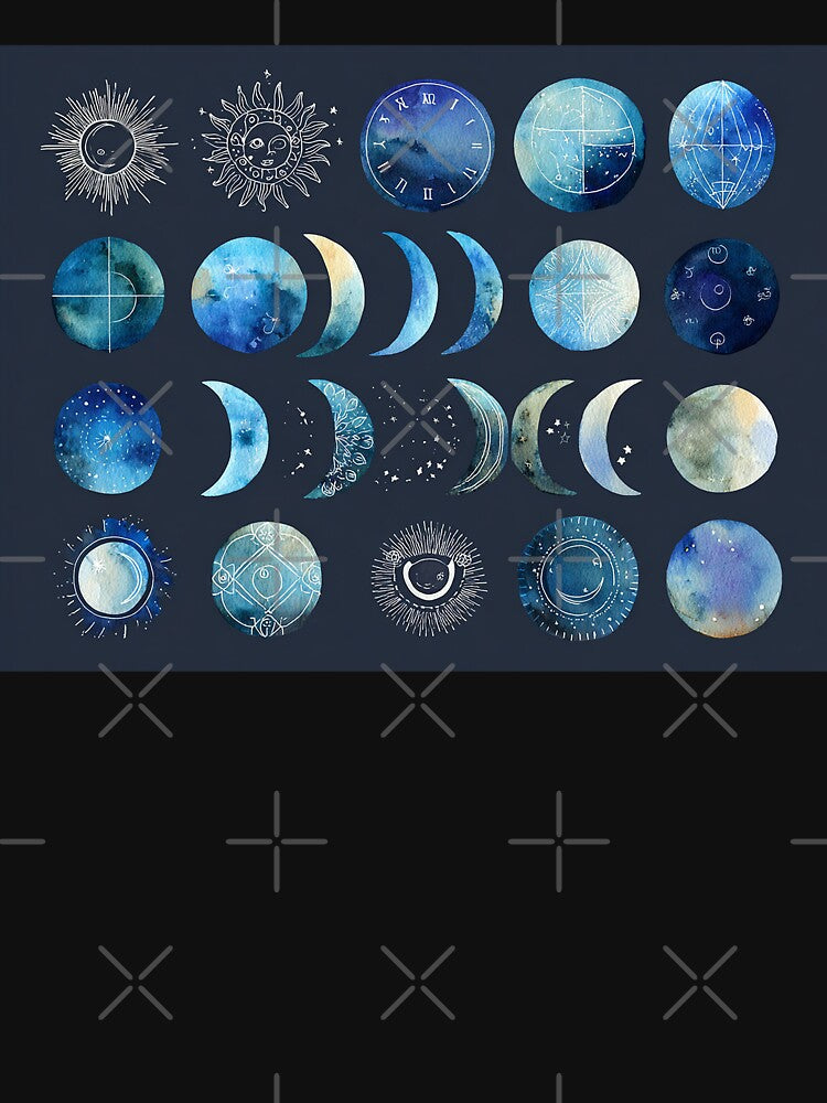 Phases and Glyphs by Spiritual Materials T-Shirts, Hoodie, Sweatshirt | BlankRebels.com (Image 3)